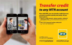  how to transfer airtime on MTN